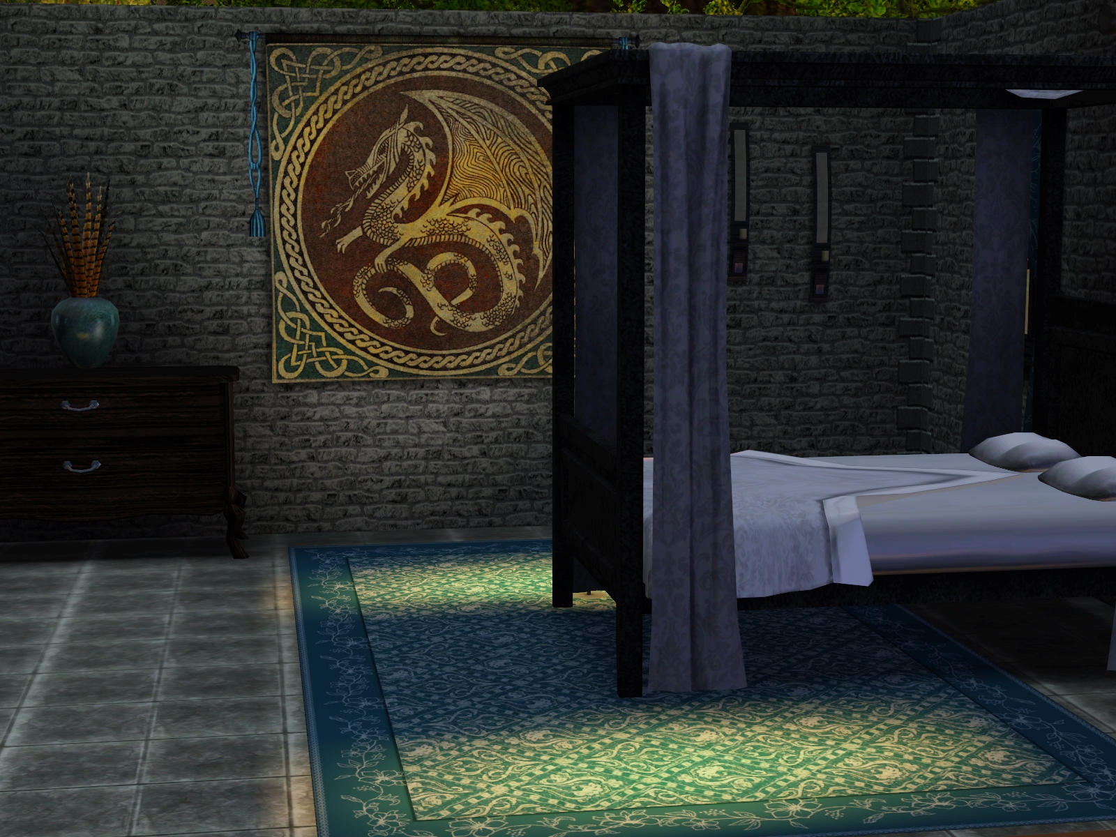 The Sims 3: Dragon Valley gameplay visual
