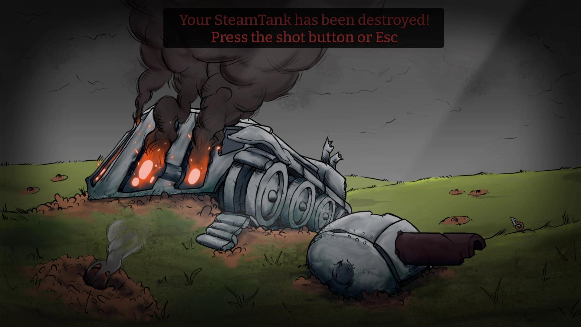 Early demo version SteamTanks screenshot