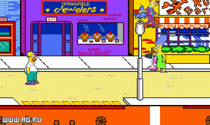 The Simpsons Arcade Game