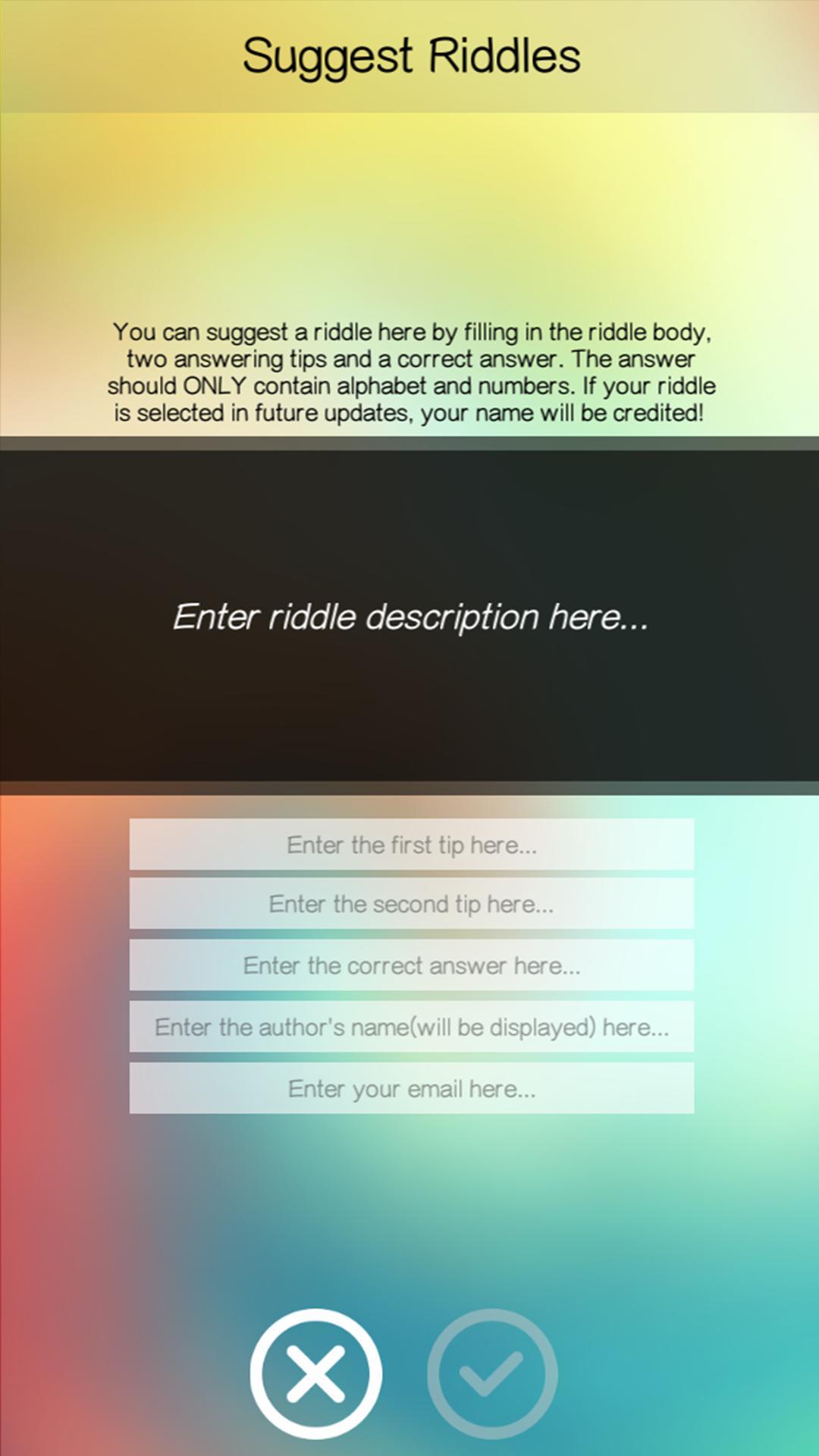 Riddle Crack screenshot