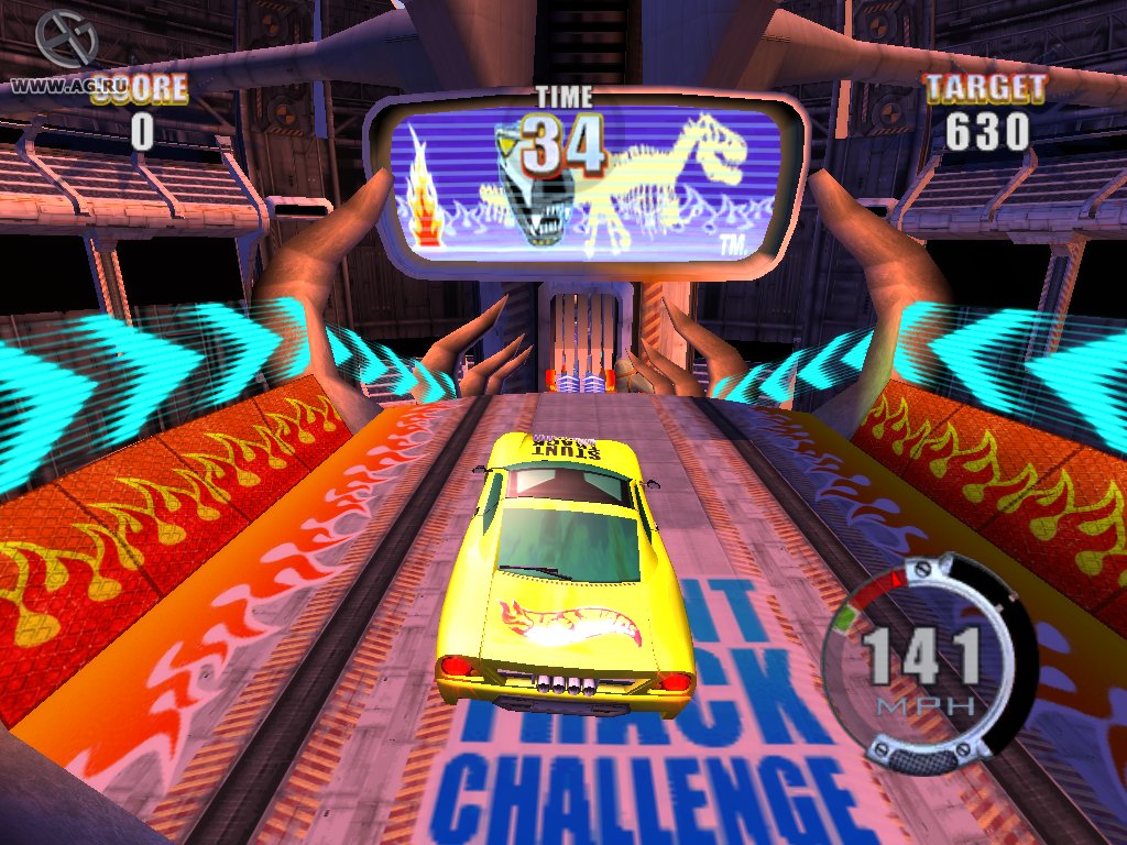 Hot Wheels: Stunt Track Challenge gameplay visual