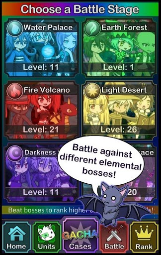 Anime Gacha! (Simulator & RPG) gameplay visual