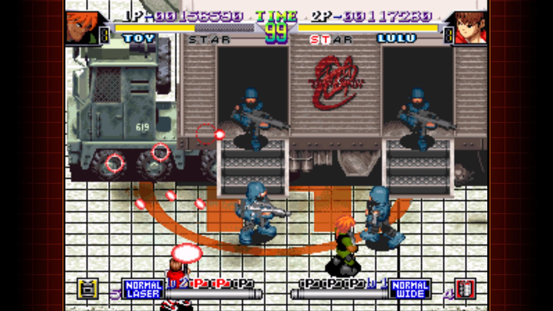 SHOCK TROOPERS 2nd Squad gameplay visual