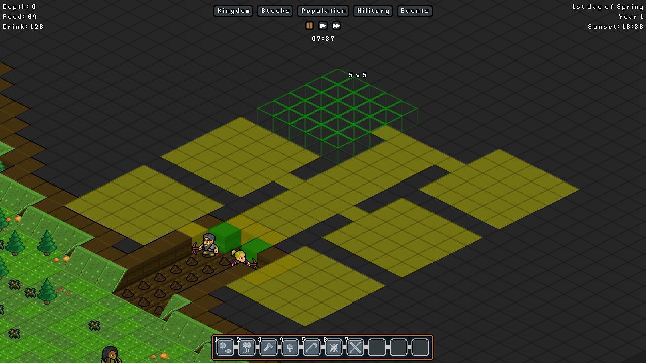 Gnomoria gameplay visual