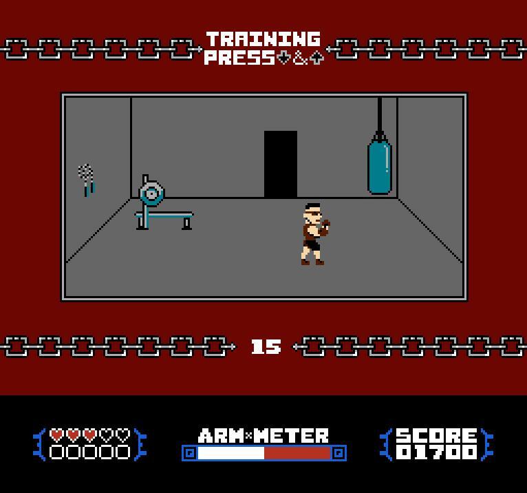 The Arm Wrestling Classic (NES Homebrew)