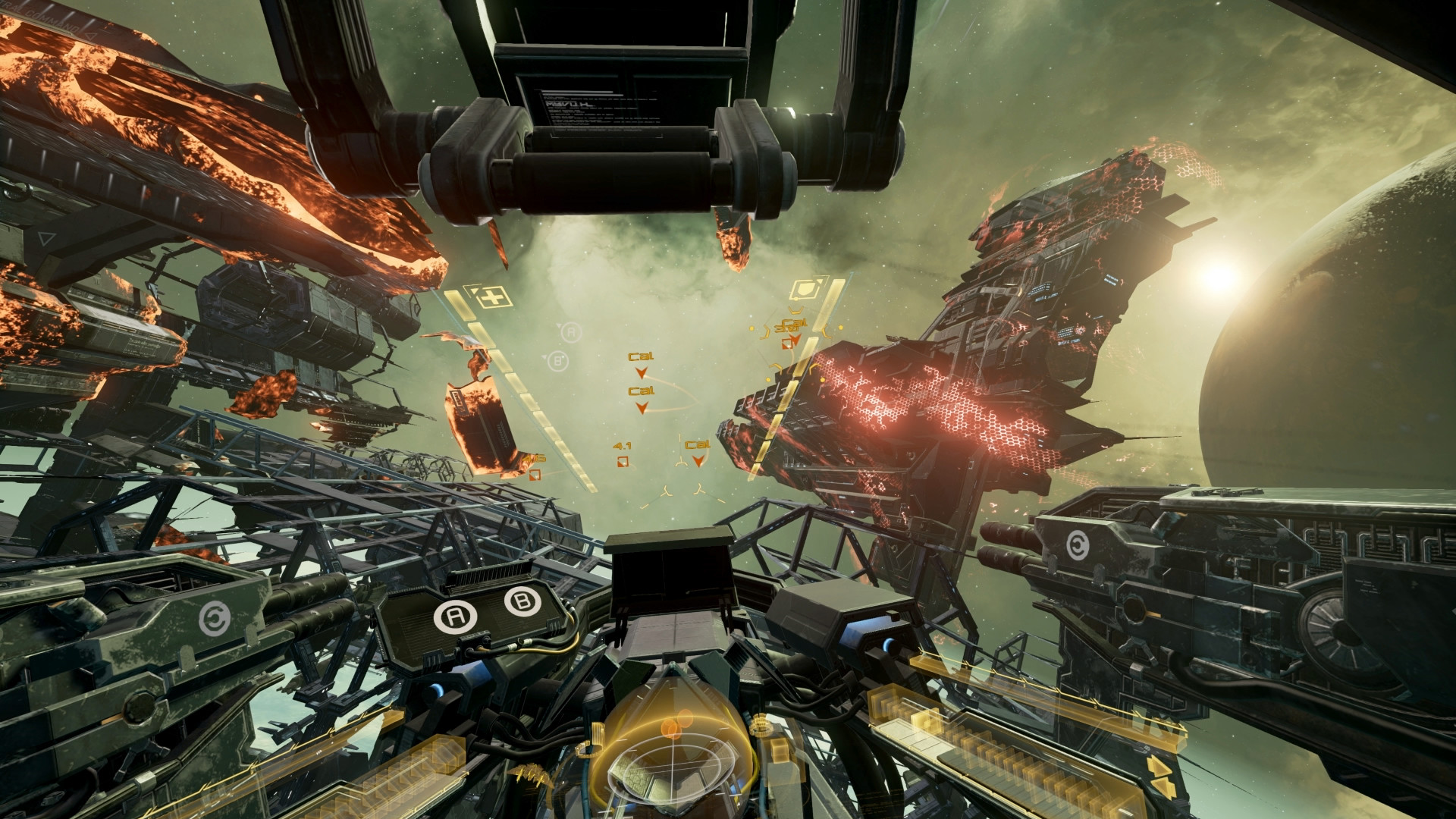 eve valkyrie controls