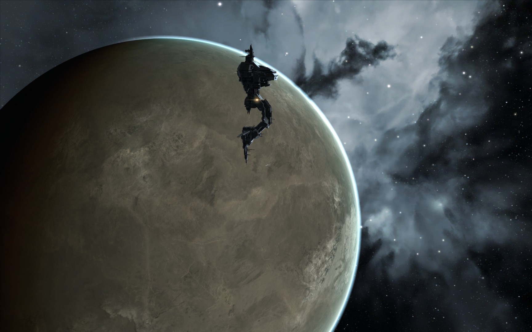 EVE Online gameplay visual