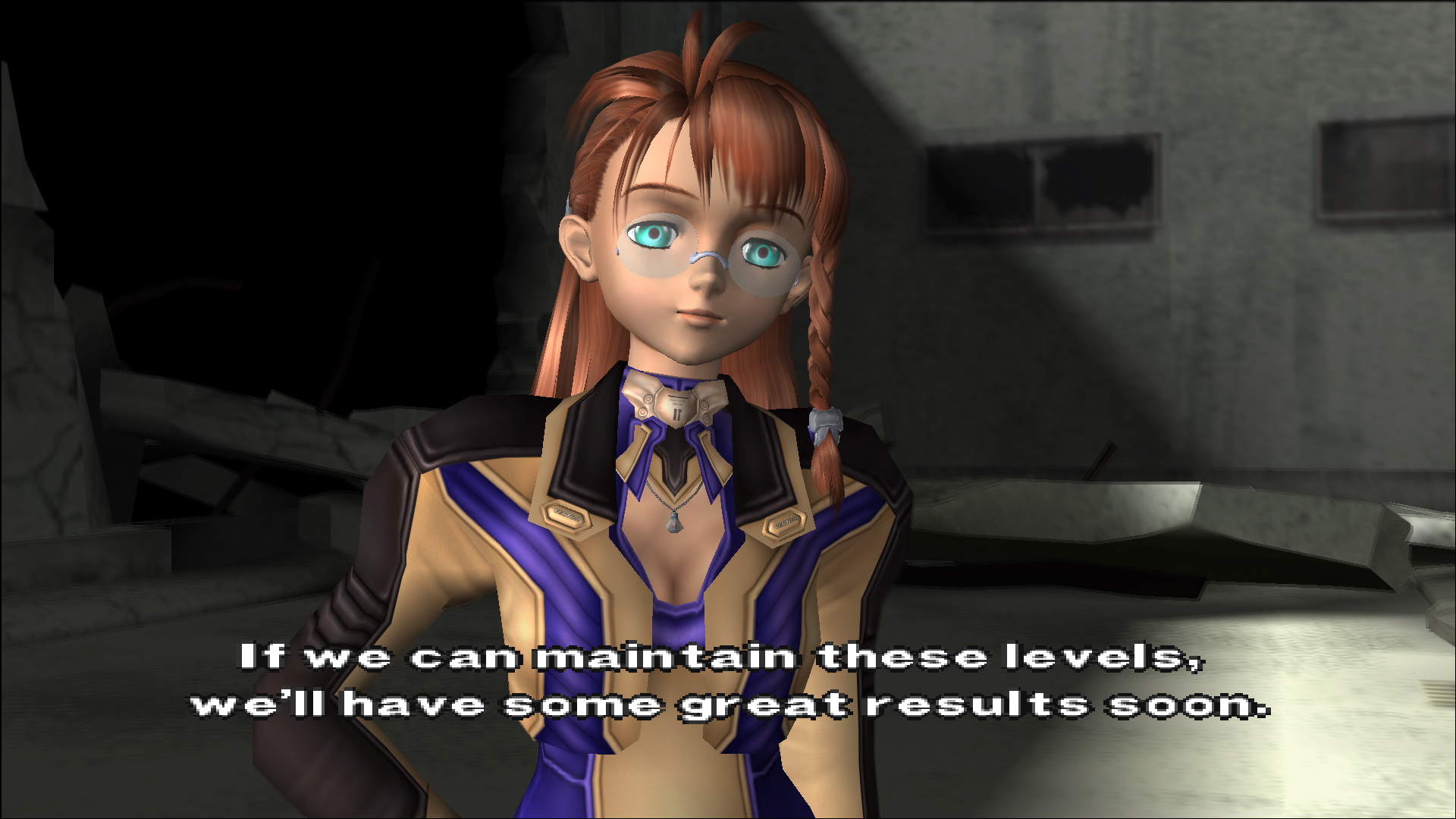 Xenosaga Episode I: Der Wille zur Macht gameplay visual