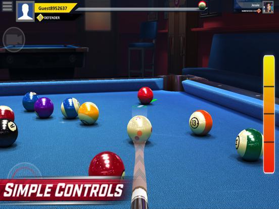 Pool Stars gameplay visual