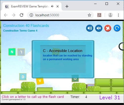 CramFLASH Construction Exams Random Flashcard Apps