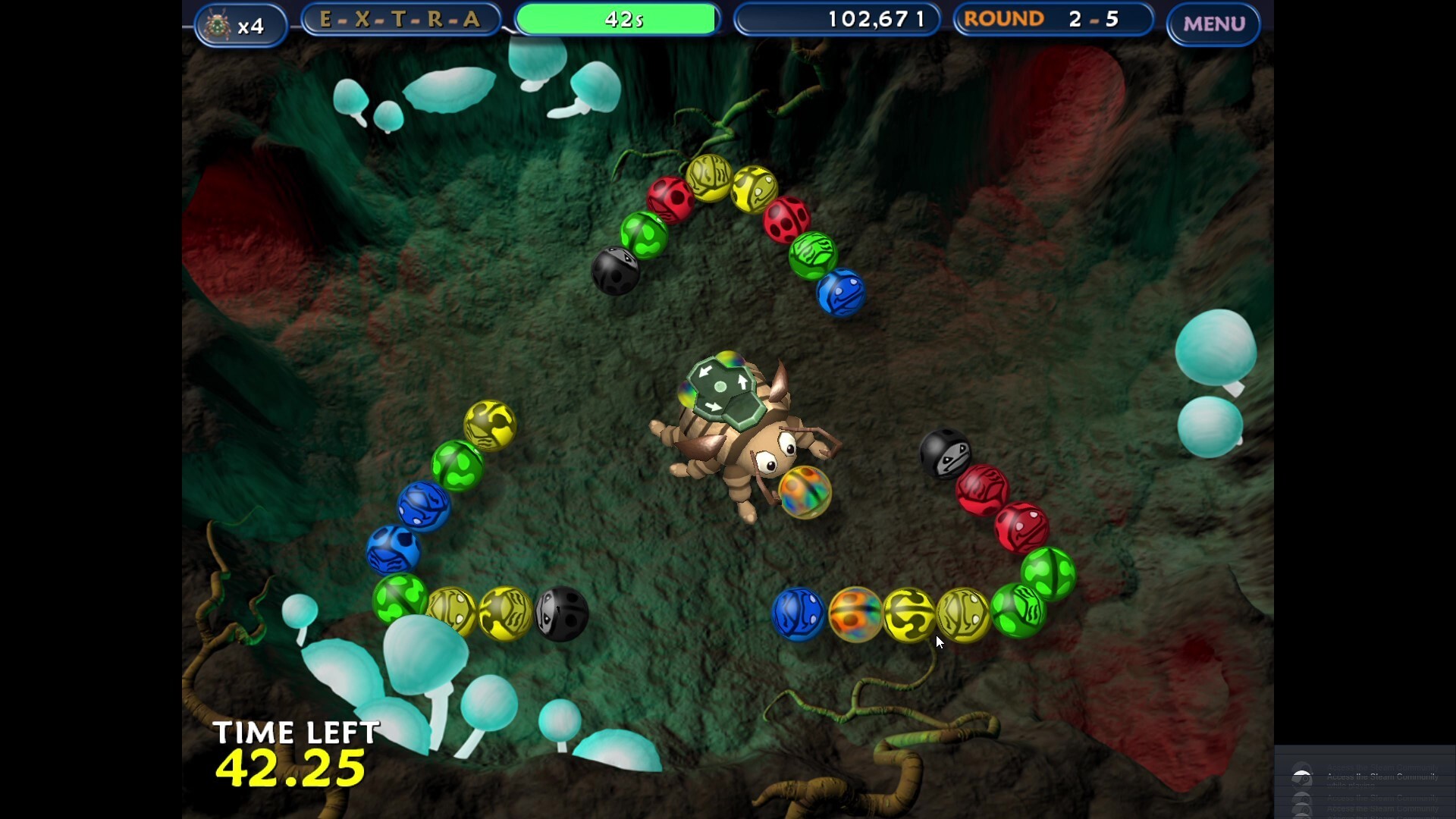 Tumblebugs gameplay visual
