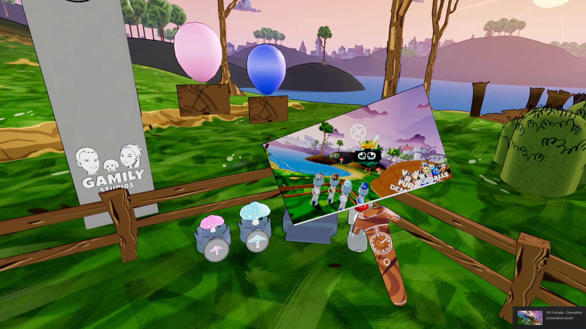 VR Furballs - Demolition