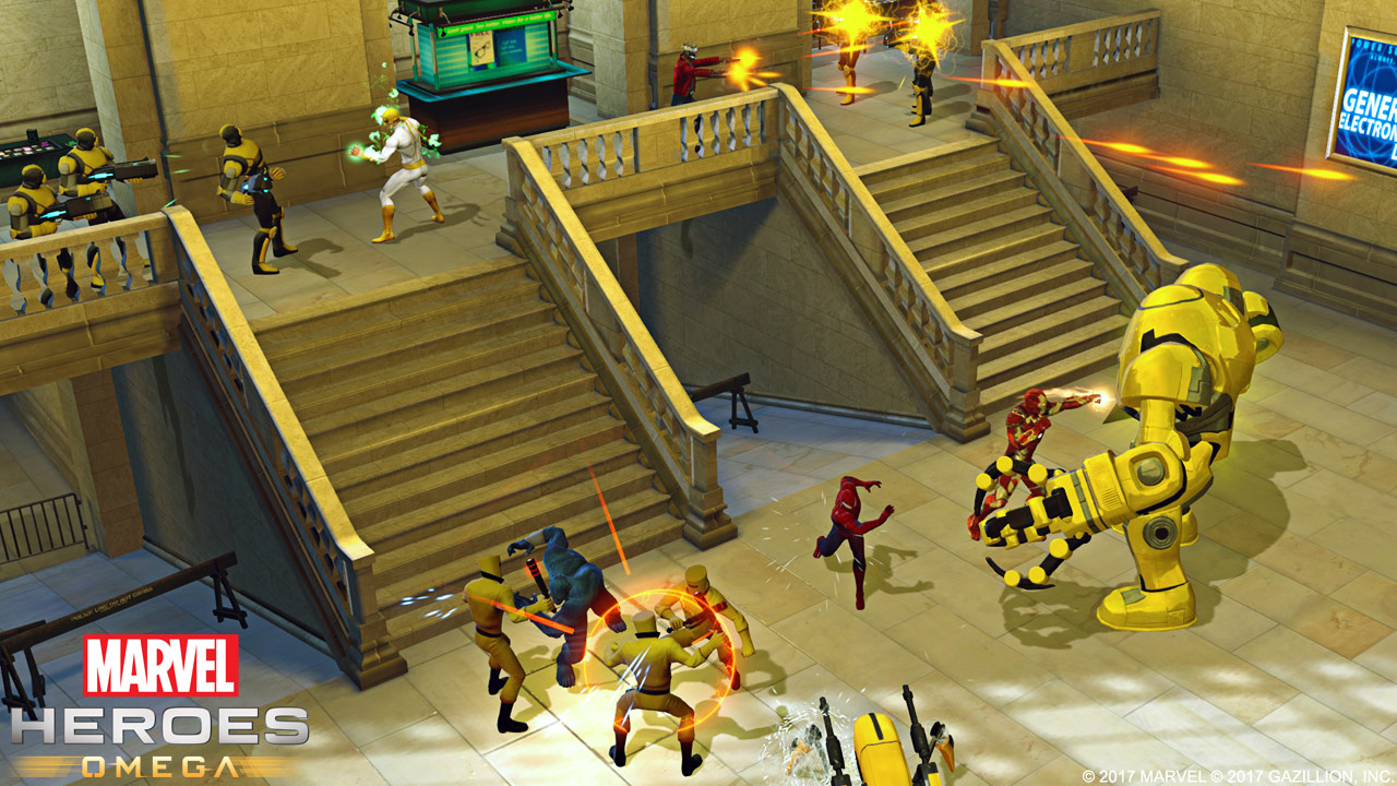 Marvel Heroes gameplay visual