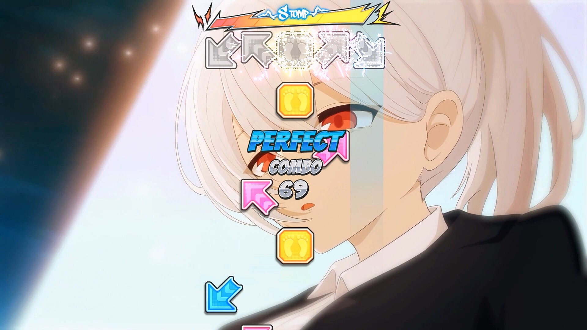 PUMP IT UP RISE gameplay visual