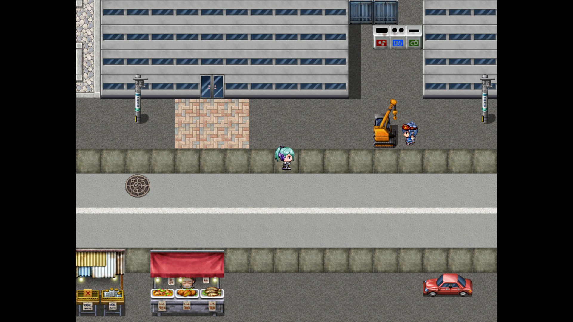 Diaper Quest 2055 gameplay visual
