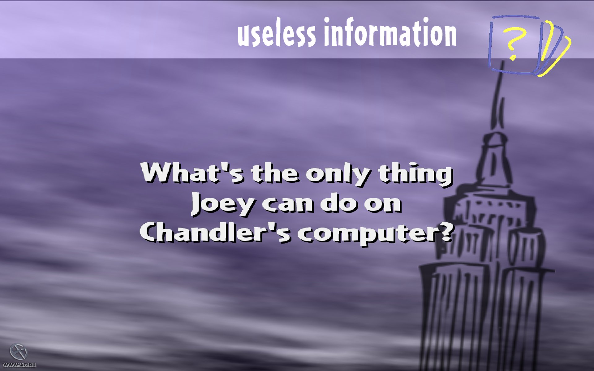 Friends: The One with All the Trivia