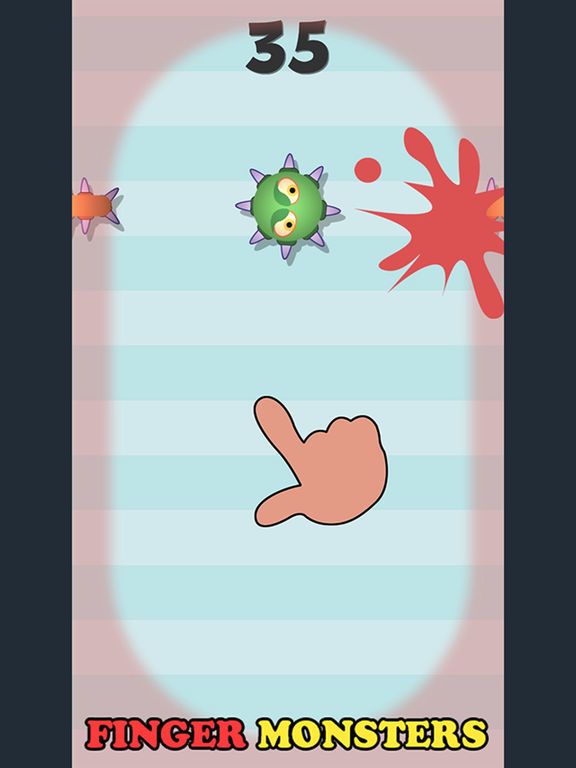 FINGER MONSTERS - Free 3D Touch Addictive Puzzle Game For Kids