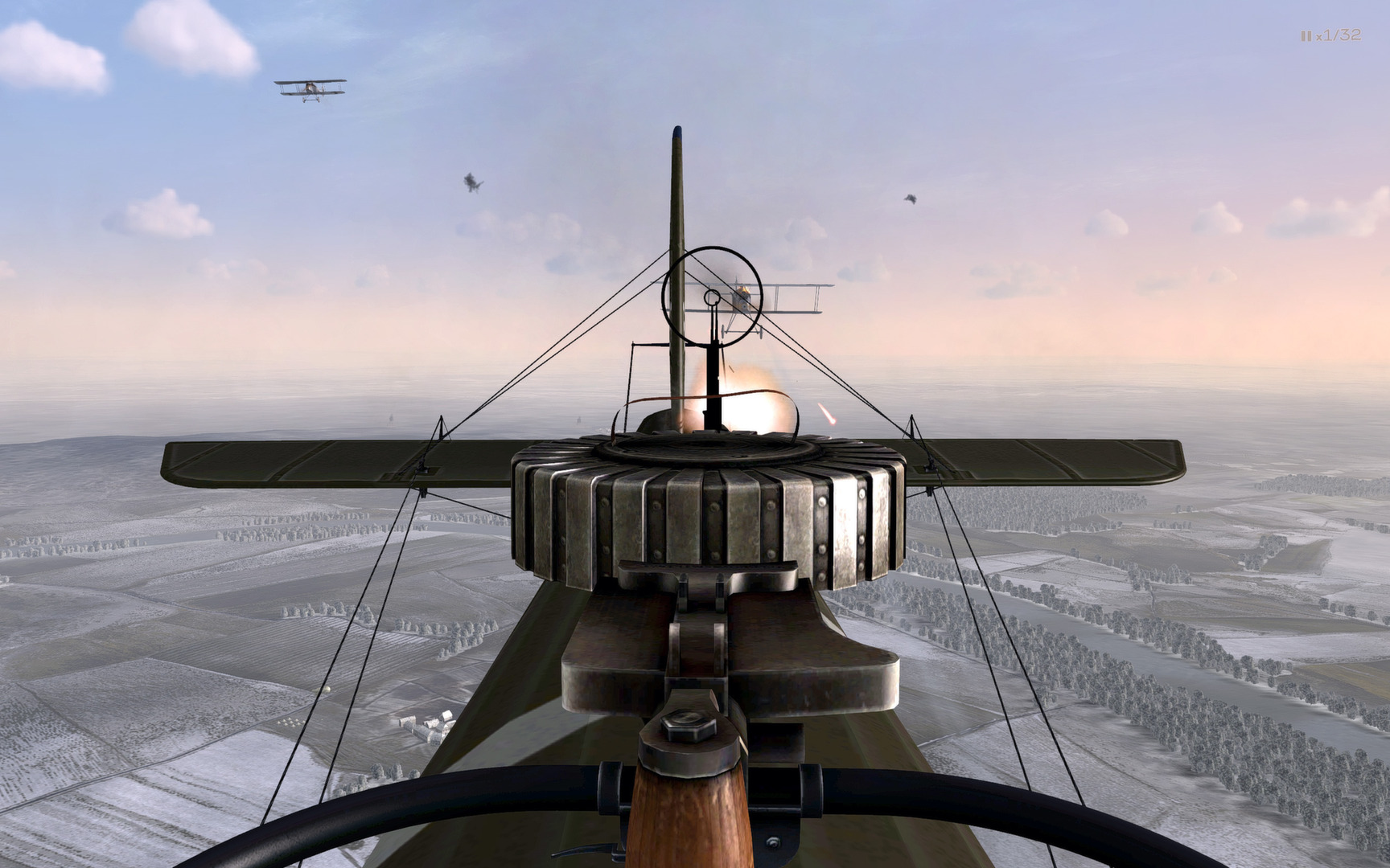 Rise of Flight United gameplay visual