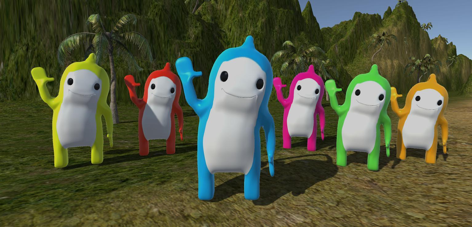 Lil' Blue Buddy (itch)