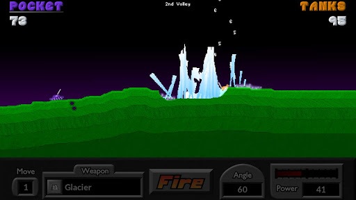Pocket Tanks gameplay visual