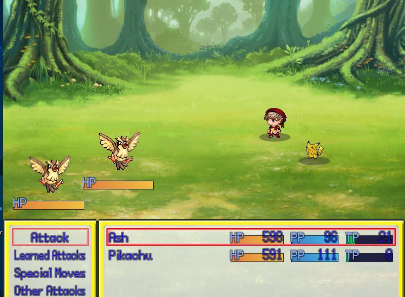 Pokémon Yellow static Version