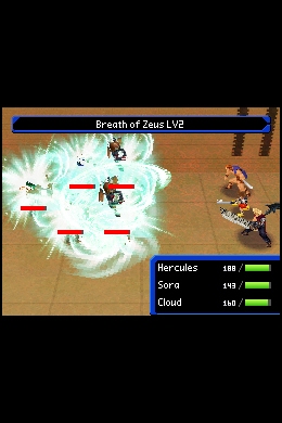 KINGDOM HEARTS Re:coded gameplay visual
