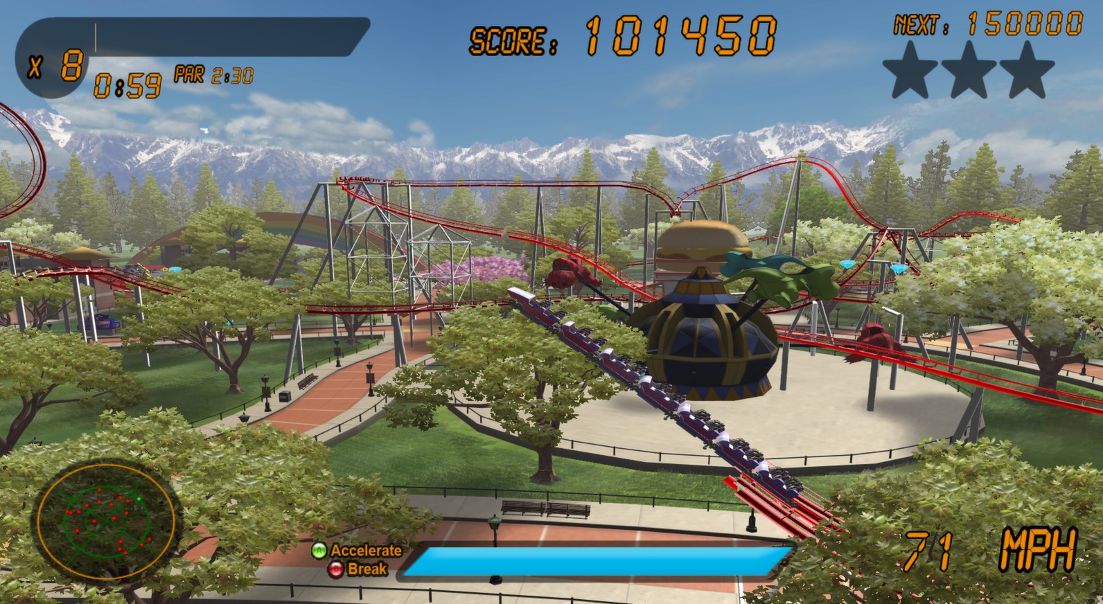 Roller Coaster Rampage
