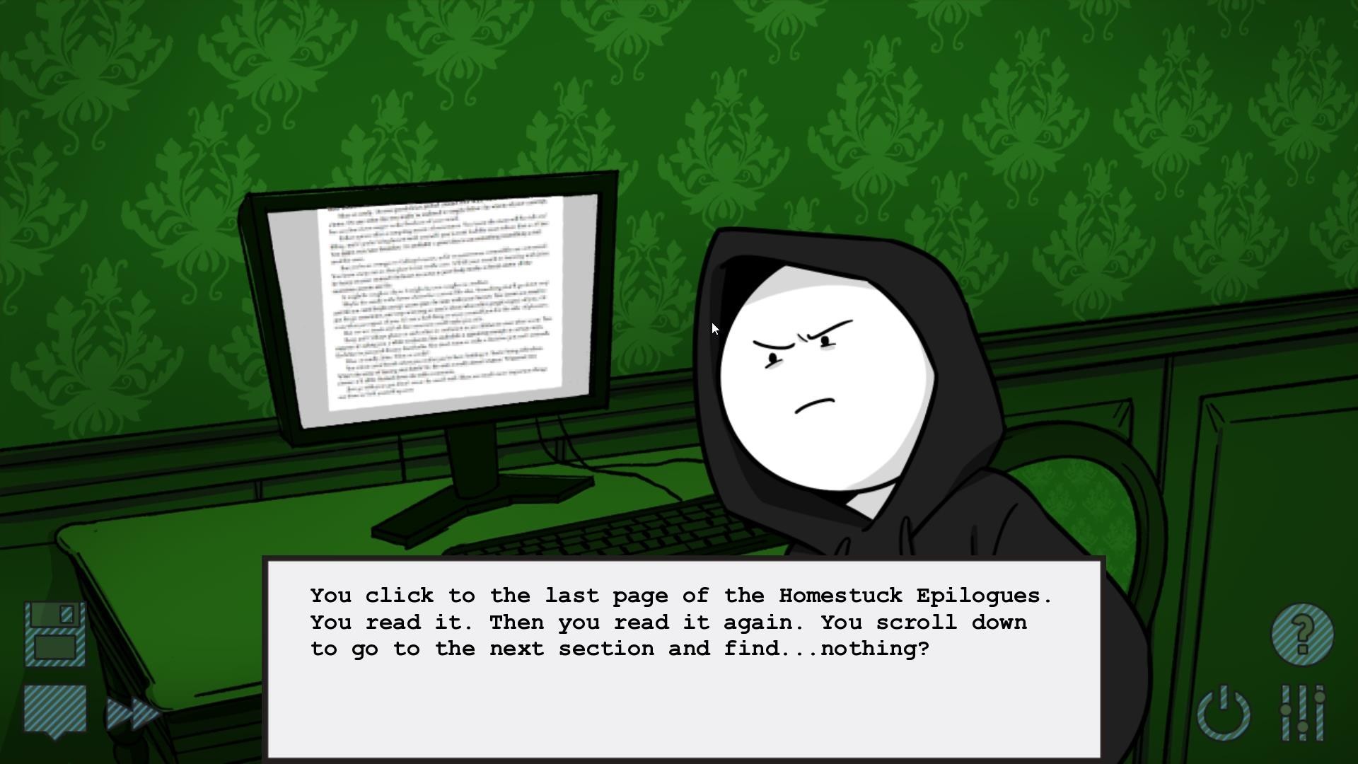 Pesterquest gameplay visual