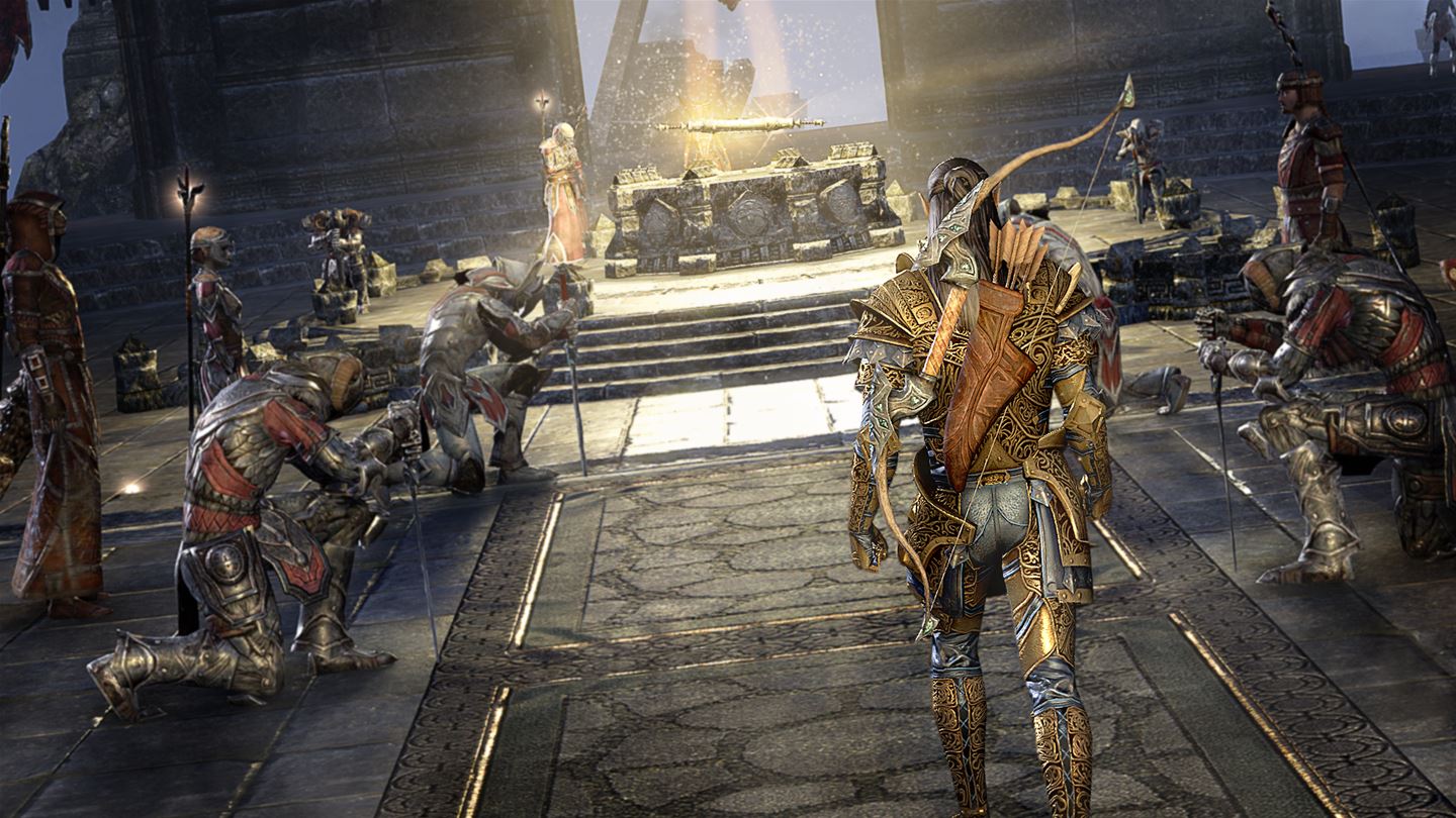 The Elder Scrolls Online: Tamriel Unlimited gameplay visual