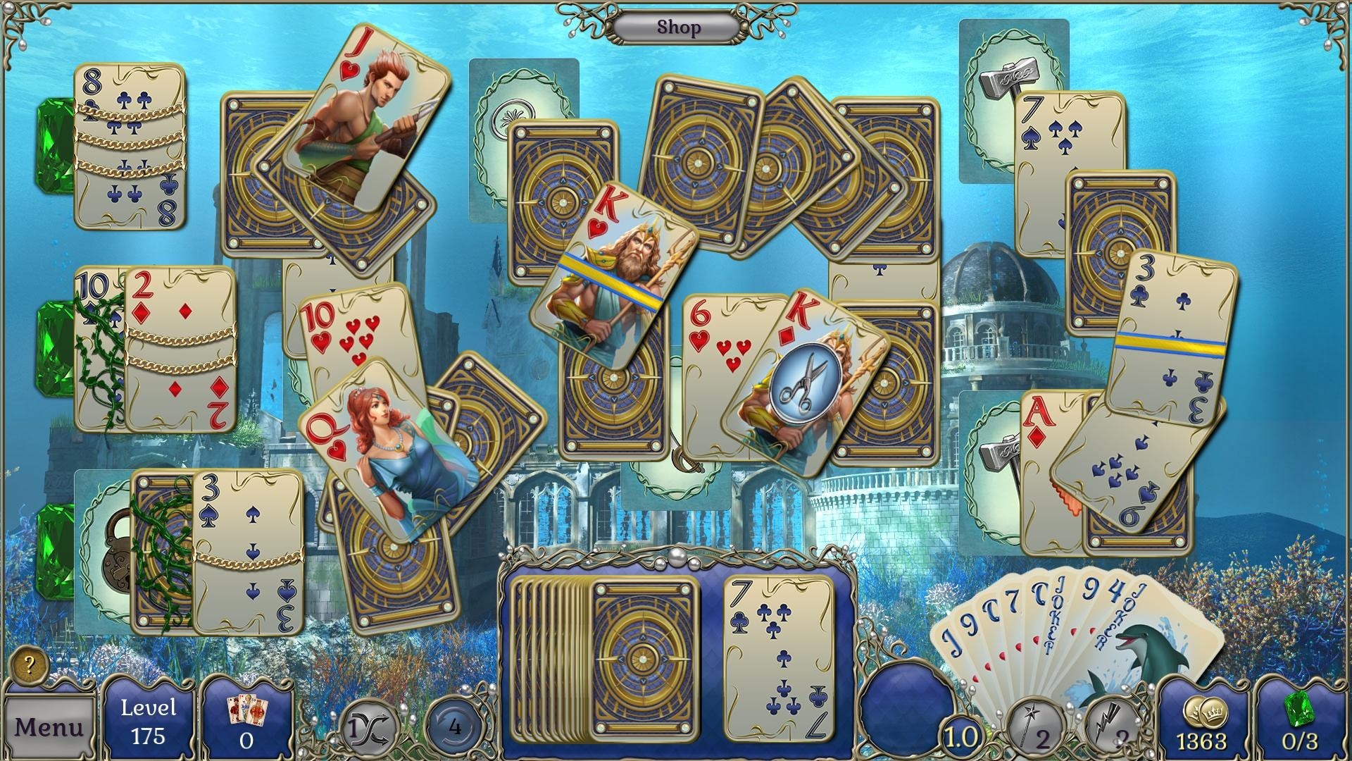 Jewel Match Atlantis Solitaire - Collector's Edition
