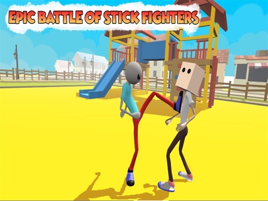 Stickman City: Angry Fighting gameplay visual