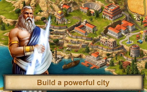 Grepolis - Divine Strategy MMO gameplay visual