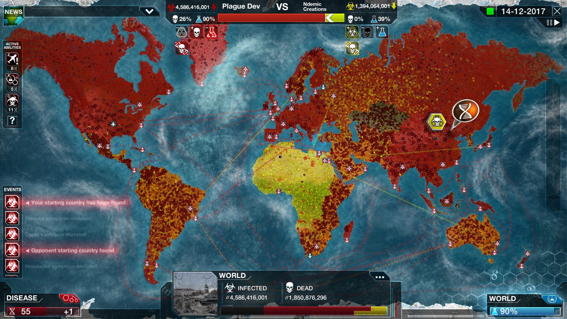plague inc screenshot