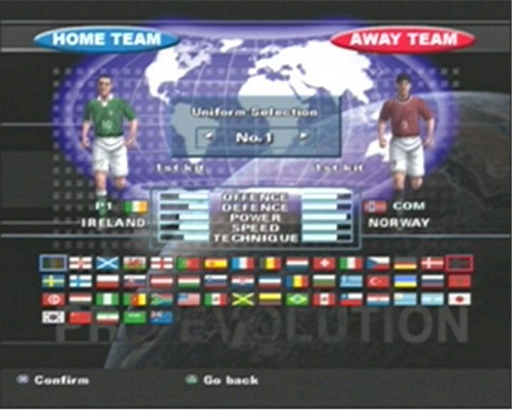 Pro Evolution Soccer gameplay visual