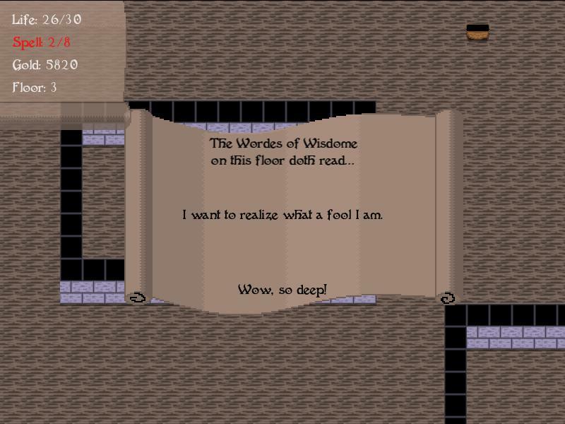 Brubnar the Barbarian in the Deepest Dungeon