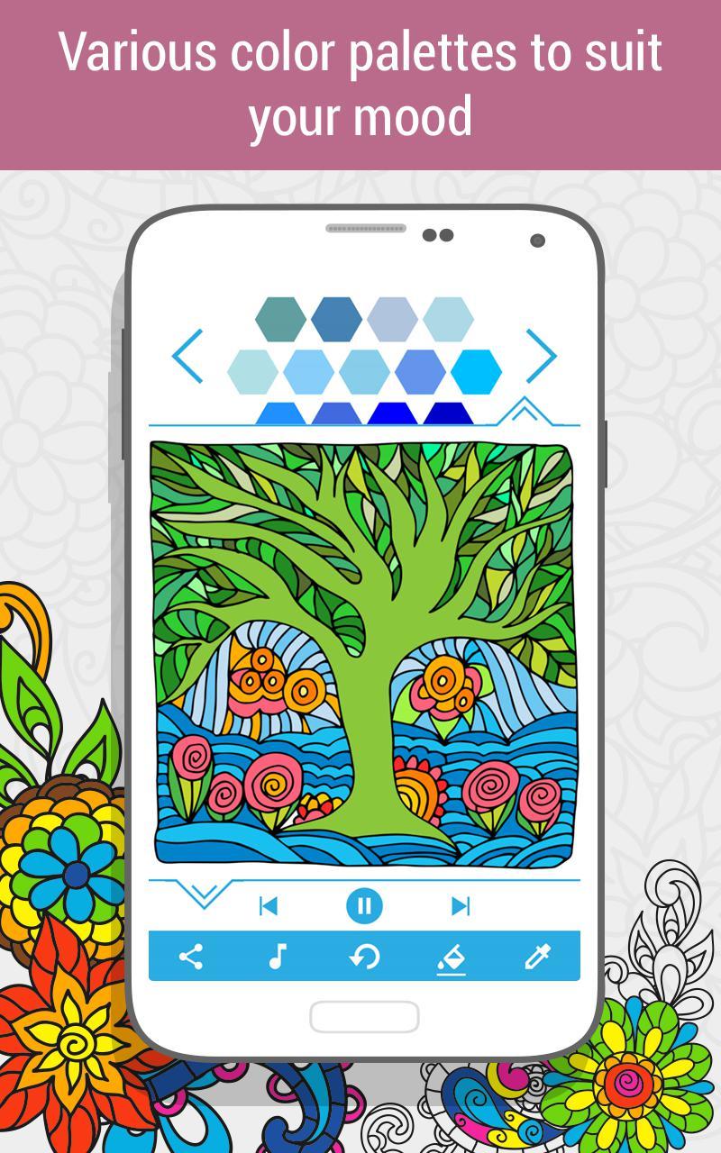 Coloring Book for Adults #HoliColoring