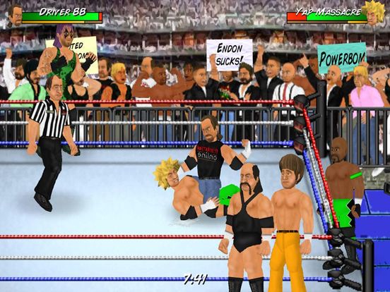 Wrestling Revolution (Pro) gameplay visual