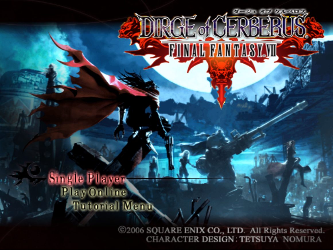 DIRGE of CERBERUS-FINAL FANTASY 7-Origi… Dirge Of Cerberus Final Fantasy VII International [SLPM
