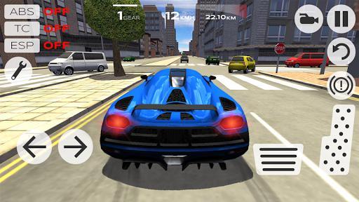 Extreme Car Driving Simulator gameplay visual
