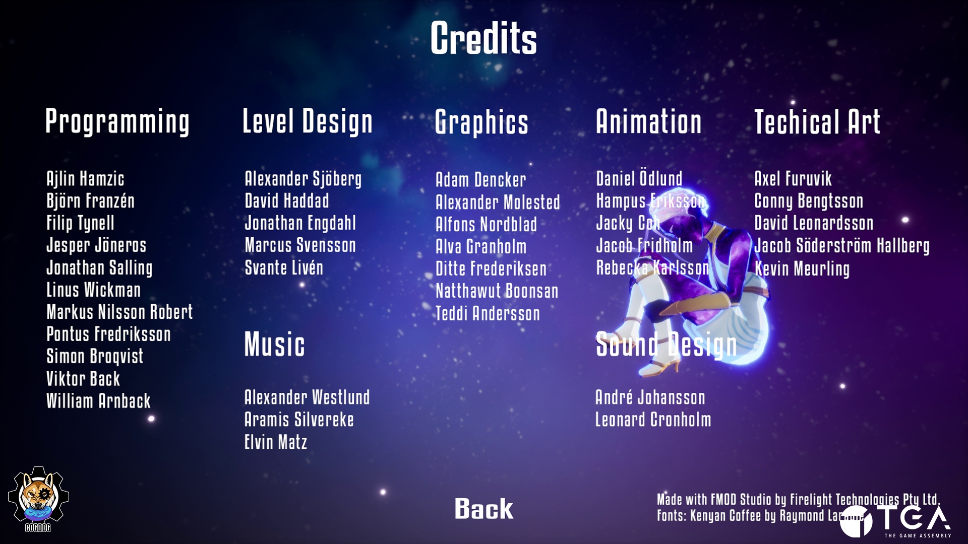 Starfall (JC Fuggy, The Game Assembly)