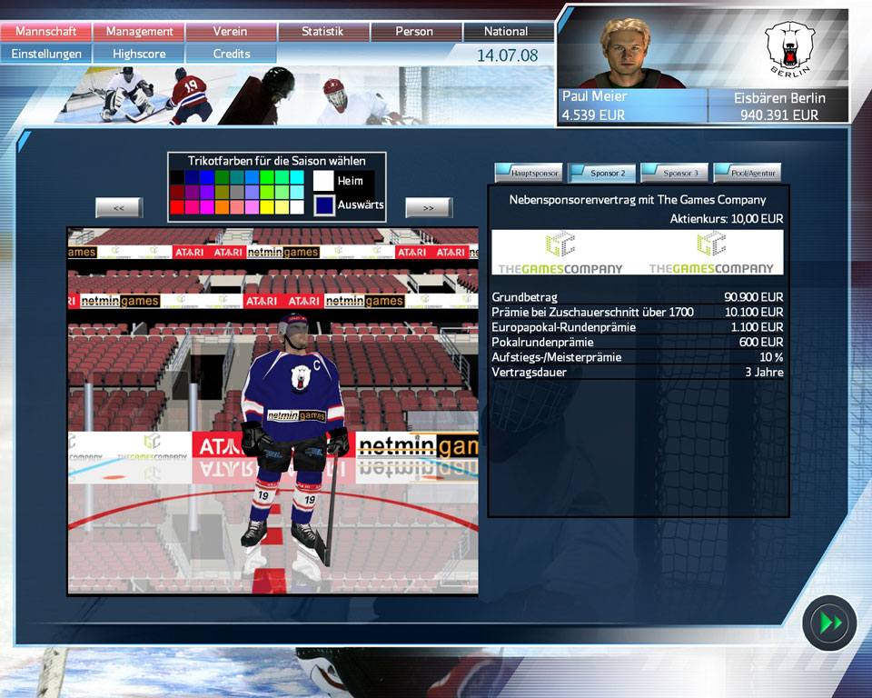 Ice Hockey Manager 2009