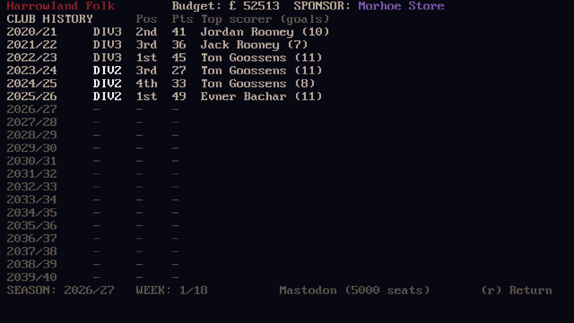 Mafioso Football Manager