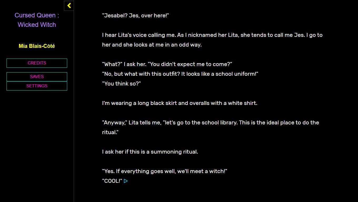 Cursed Queen: Wicked Witch (Mia Blais-Côté) (Mia Blais-Côté) (Mia Blais-Côté)