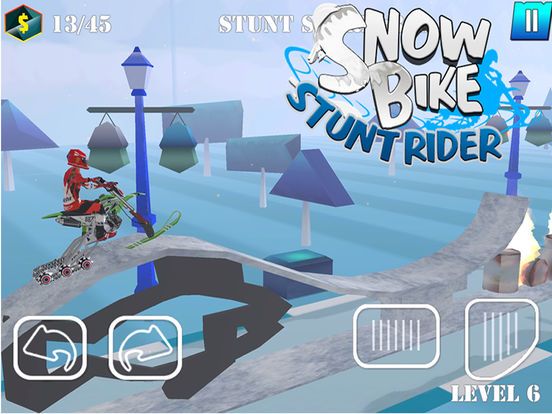 Snow Bike Stunt Rider