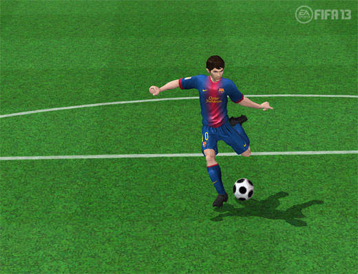 EA SPORTS FIFA Soccer 13 gameplay visual