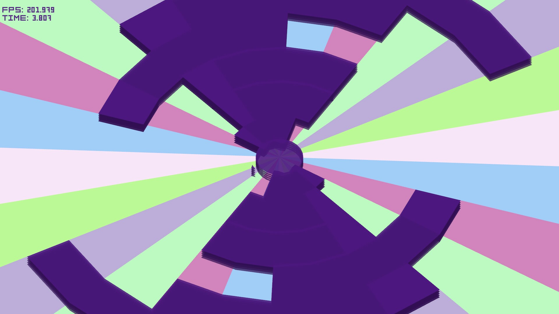 Open Hexagon screenshot