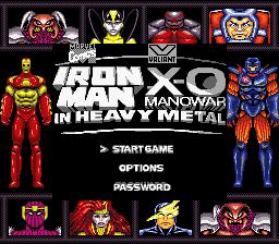 Iron Man and X-O Manowar in Heavy Metal gameplay visual