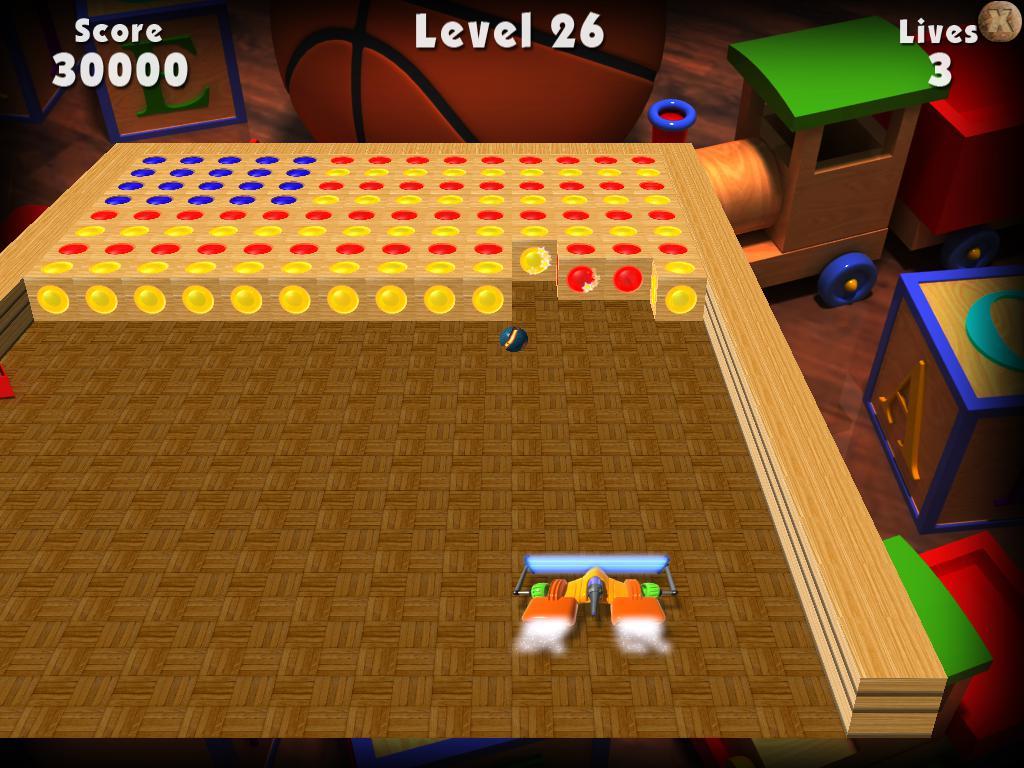 3D Brick Buster for Raspberry Pi