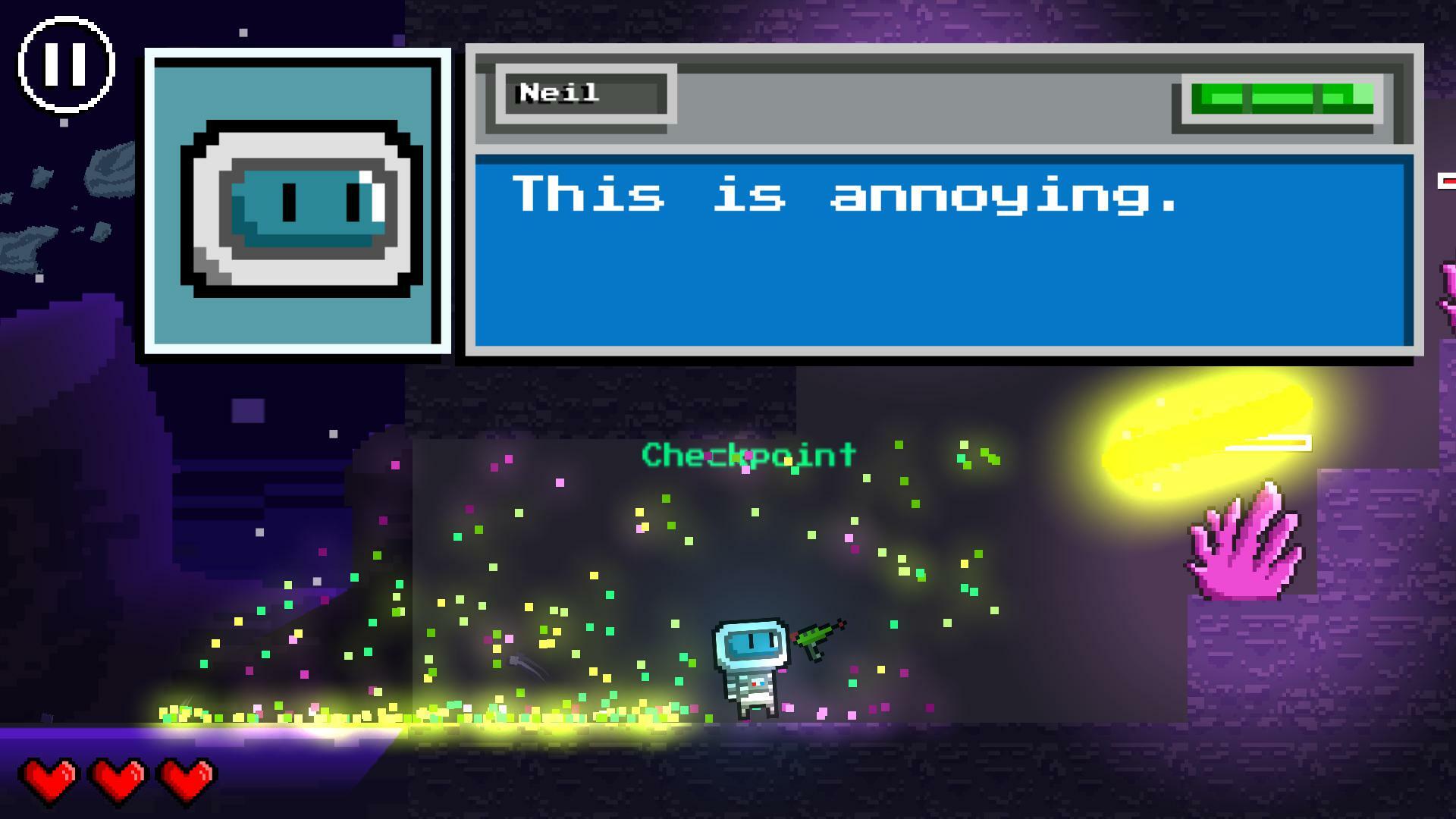 Neil's Space Adventure: GameJam - Major Jam 4 Cosmic