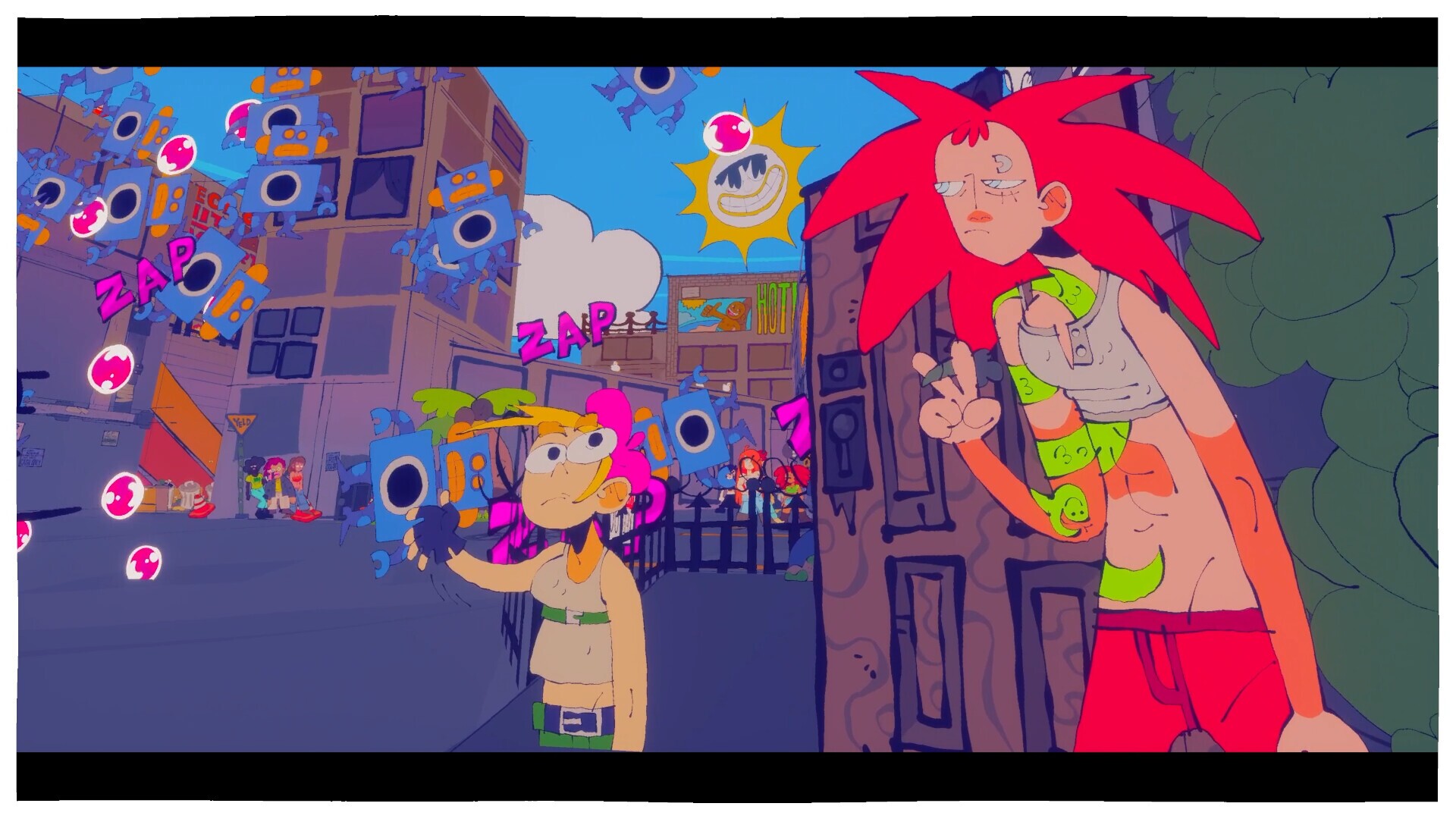 Shooty Shooty Robot Invasion gameplay visual